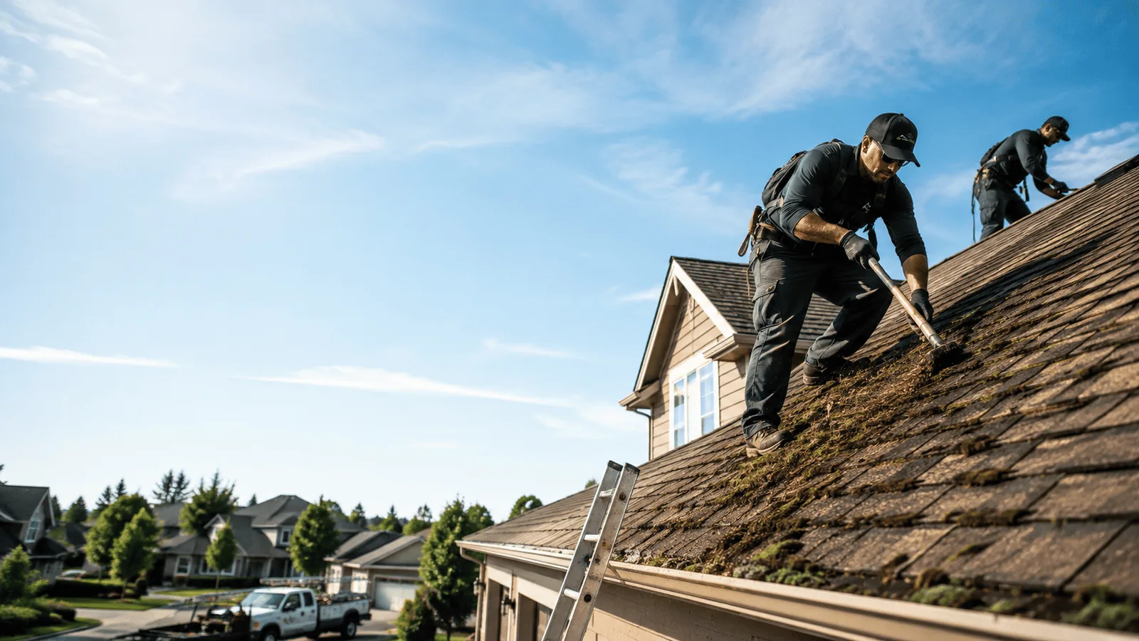 Roof Moss Removal in Ennis, TX near me